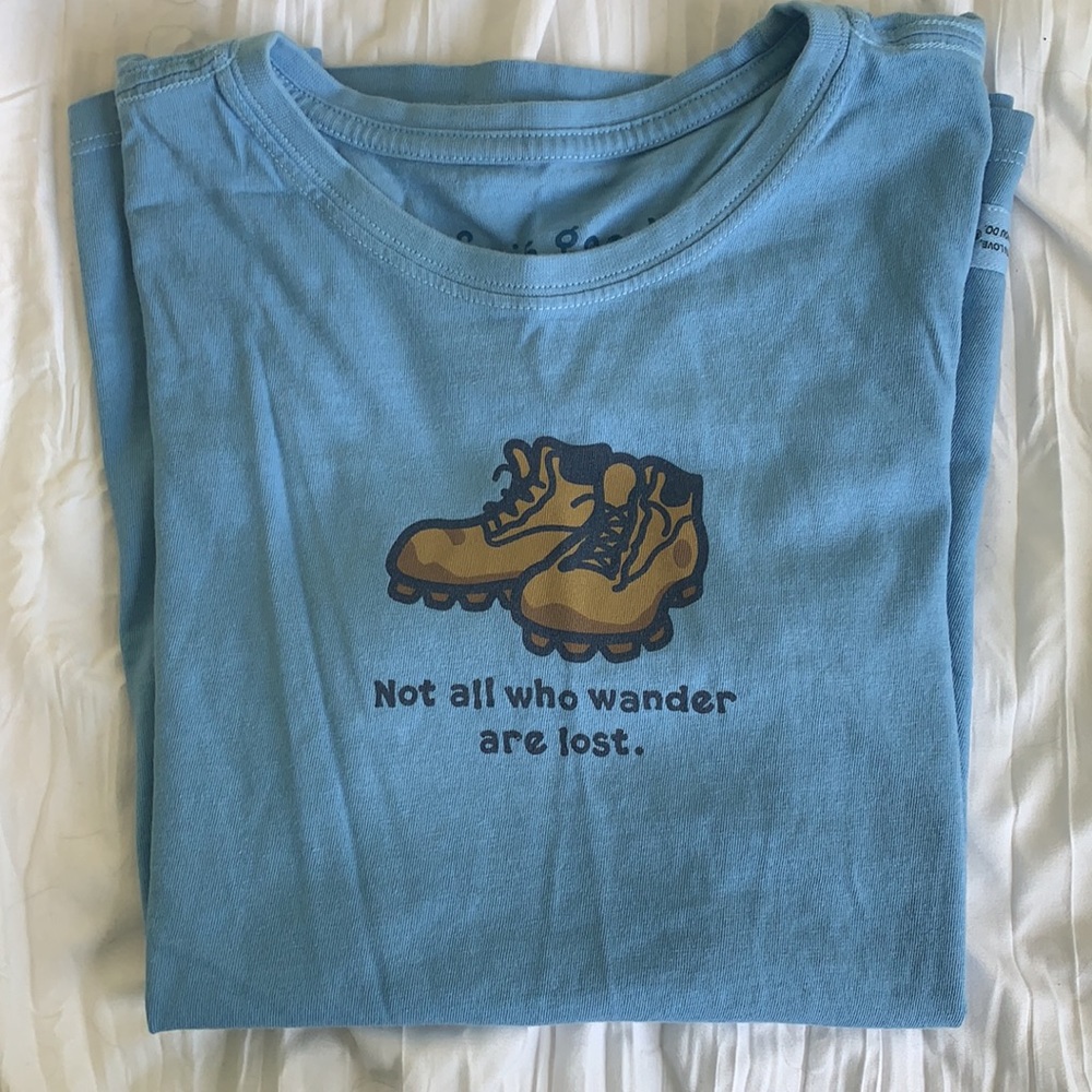 life is good vintage short sleeve women’s t-shirt